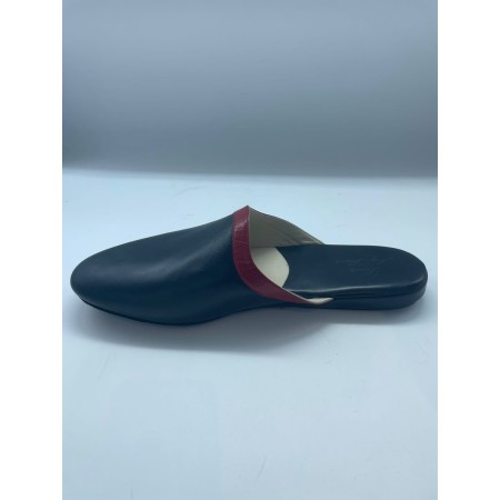 Art.418 Blu liscia con...